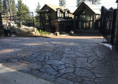 stone driveway pavement